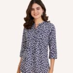 Blue Printed Kurti